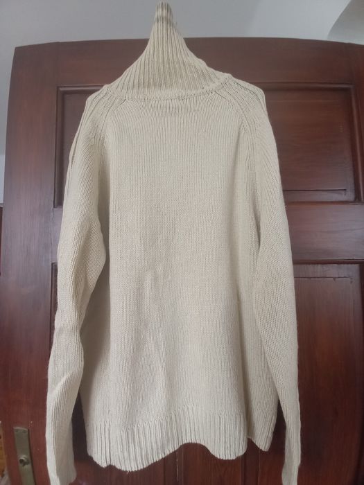 Sweter męski z zamkiem