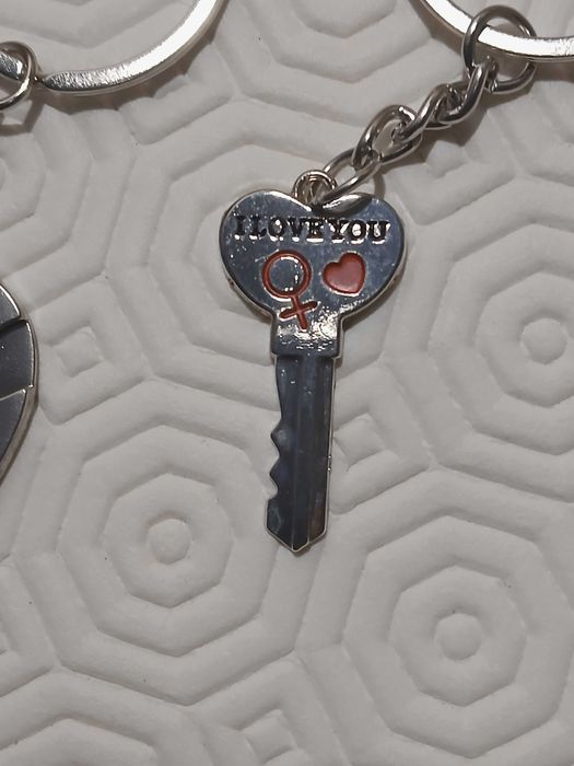 Conjunto de 2 porta-chaves