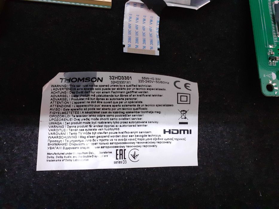 Thomson 32 polegadas modelo 32HD3301