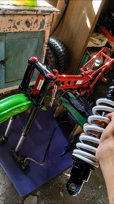 Розбор пит байк 125