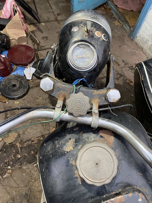 Мотоцикл Днепр МТ 9, К 650, 1971 год