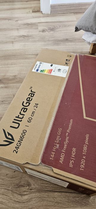 Monitor Gamer LG UltraGear 24" (144Hz / 1ms)