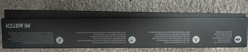 Zegarek sportowy Mi Watch MarkaXiaomi dotykowy