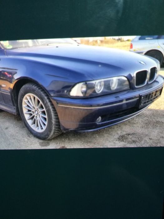Bmw e39 drzwi maska błotnik toledoblaue metallic 482/5