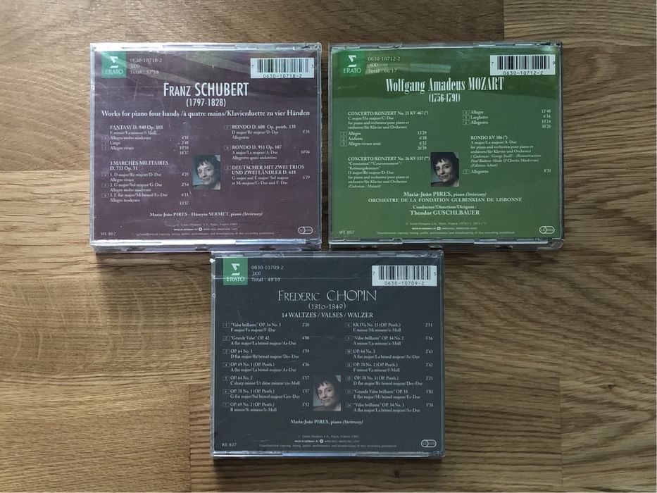 CDs Maria João Pires