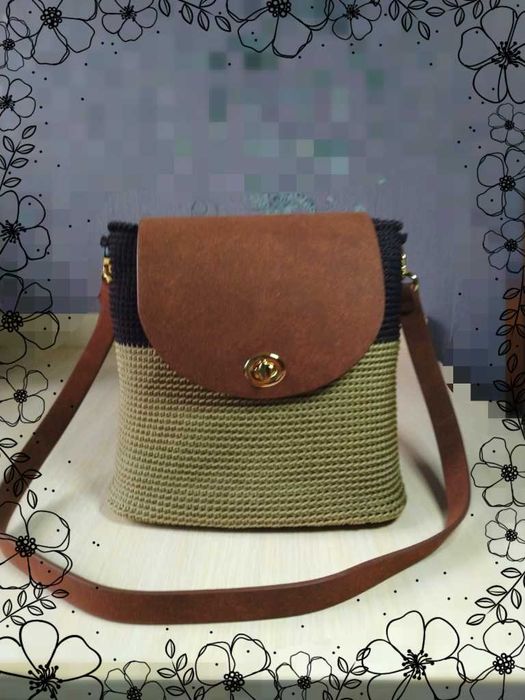 В'язана сумка. Ручна робота.