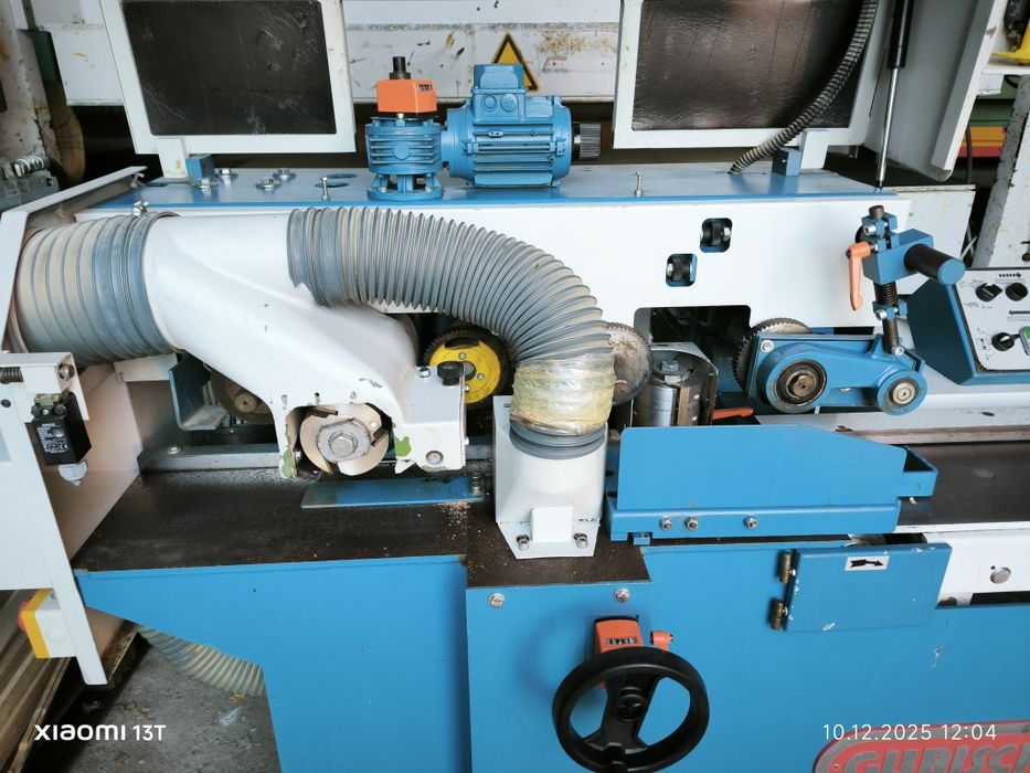 Strugarka 4 stron a Gubisch małe rozmiary i silniki