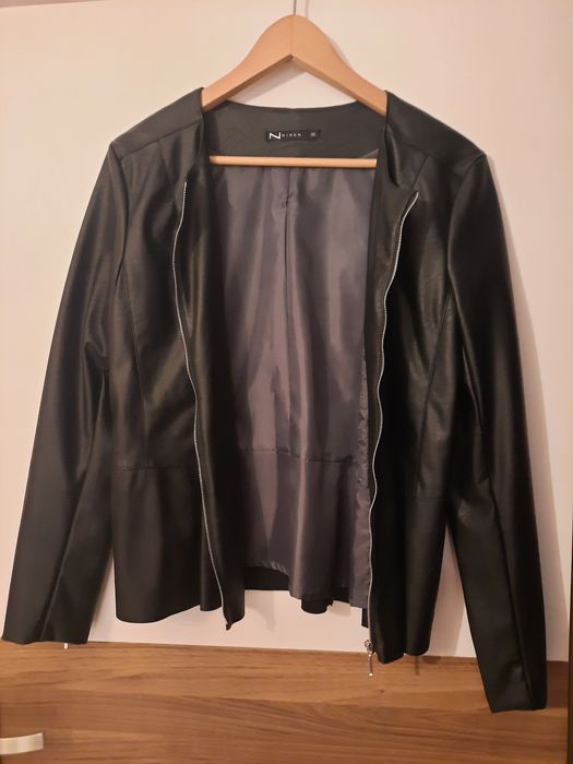 Kurtka ramoneska ze skory ekologicznej