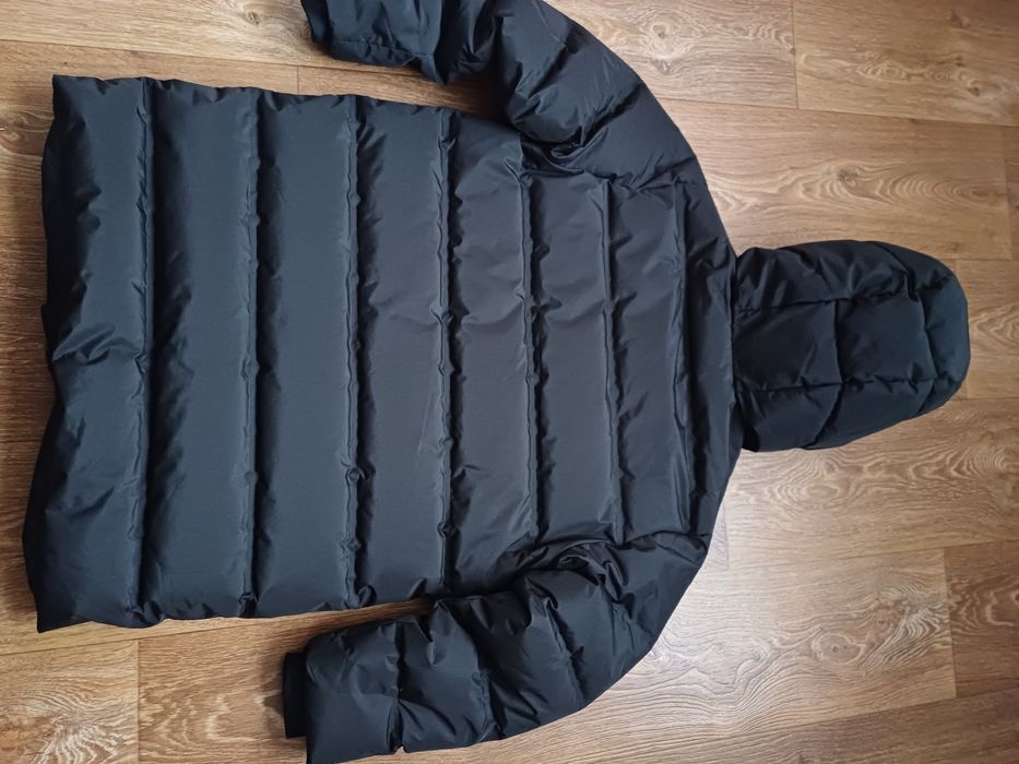 Черная куртка пуховик ZARA оригинал  М/ 167-169 см