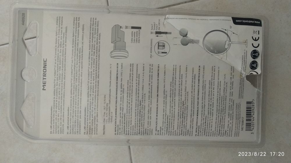 LNB monobloco da Metronic
