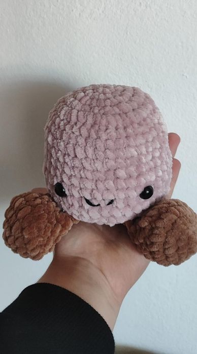 Marshmallow pluszak na szydełku