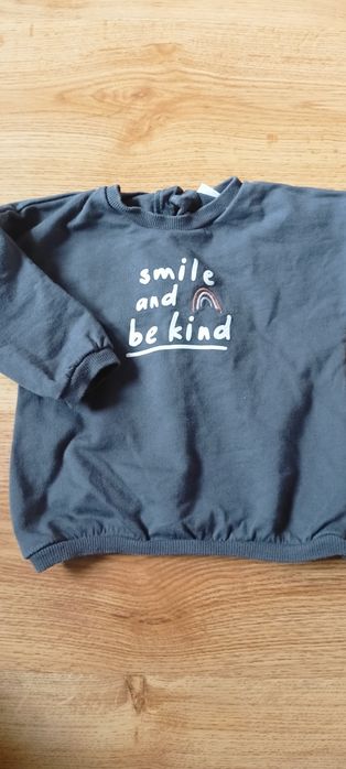 Dres, bluza dresowa Next dla dziewczynki rozmiar 9-12m