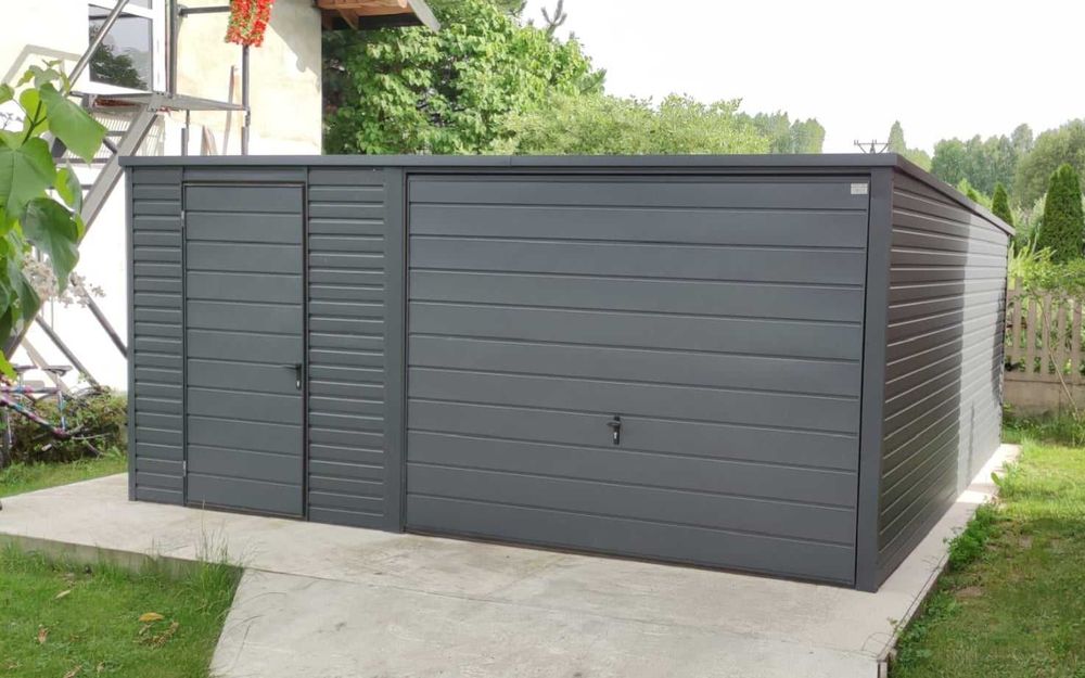 Garaż blaszany 6x5 PREMIUM inne wymiary