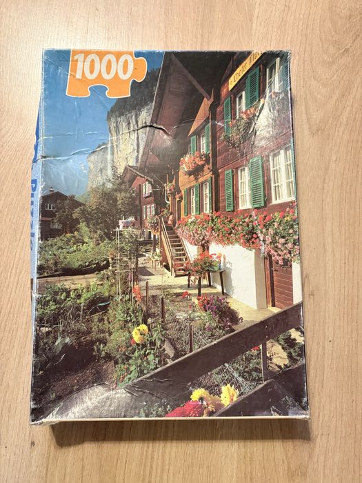 Puzzle Wild Horse 1000 el. Lauterbrunnen 48x67 cm