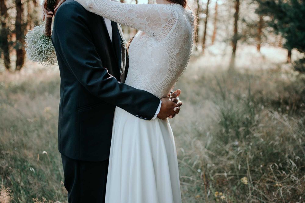 Suknia sukienka ślubna boho koronka