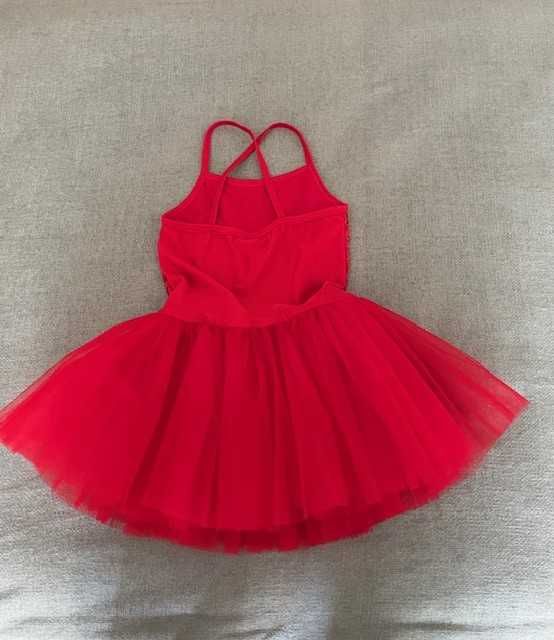 Fatos Bailarina - Vestidos vermelho lantejoulas e azul com coroa