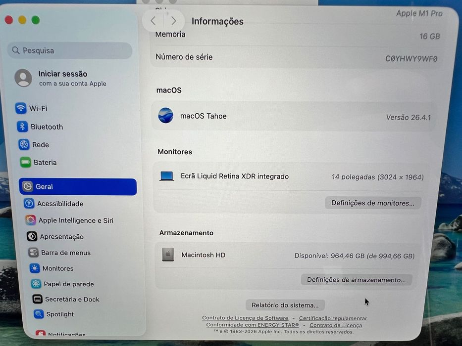 MacBook Pro 2021 M1 Pro