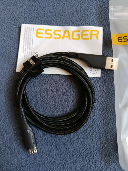 Кабель для зарядки телефона Essager Micro Usb 2,4А