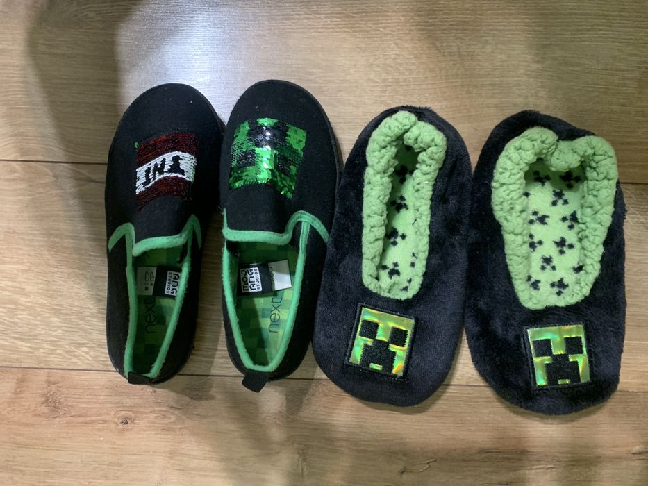 Тапки тапочки Майнкрафт капці