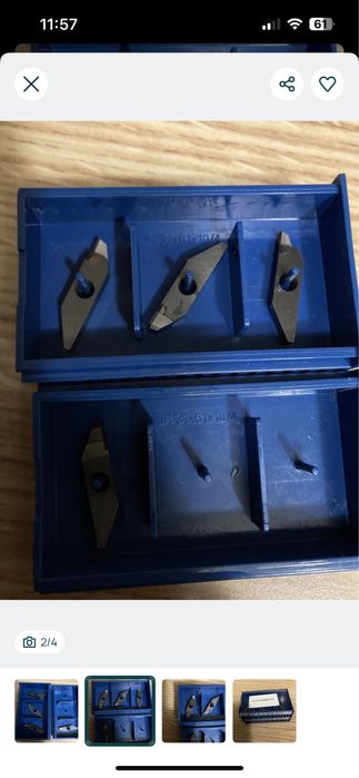 Lâminas pastilhas CNC torno / fresadora tornear