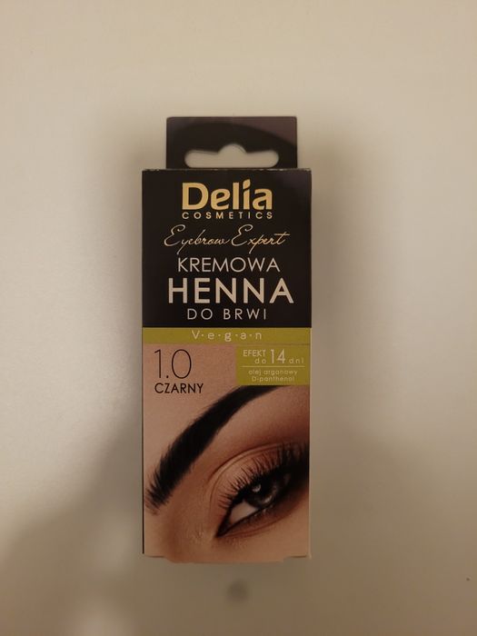 Henna do brwi czarna nowa