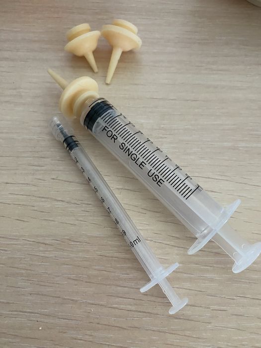 Шприцы для кормления котят /щенков/грызунов/птицы