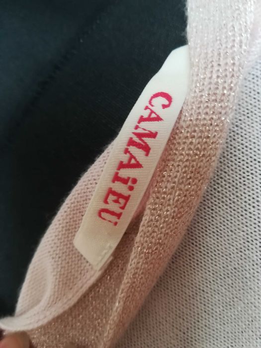 Bolerko sweterek pudrowy róż r. 36/38 Camaieu