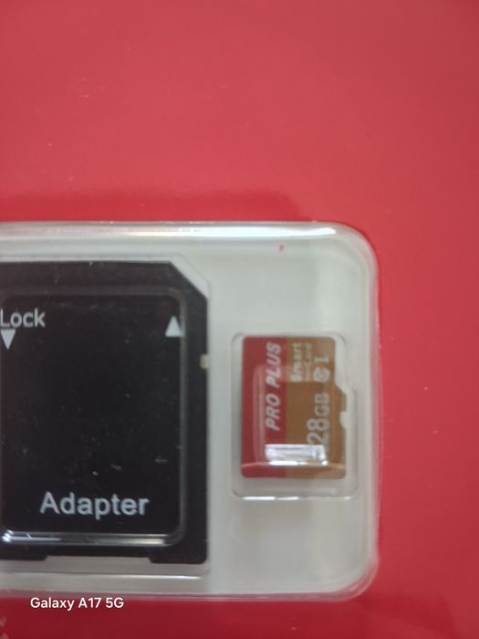 Cartão MicroSD 128GB High Speed + Adaptador – Novo