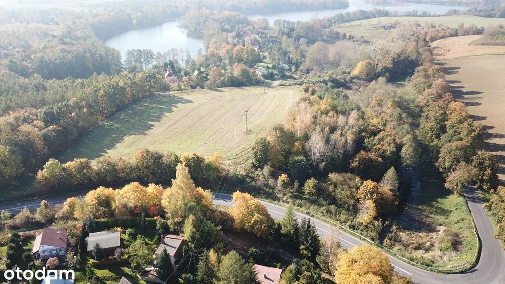Działka budowlana 3004 m2 - blisko jeziora