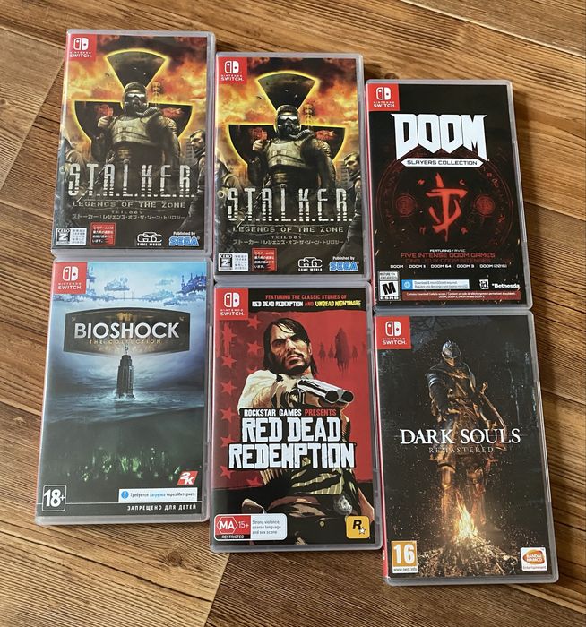Nintendo Switch: STALKER, Zelda, Metroid, Ведьмак, Gothic,It takes two