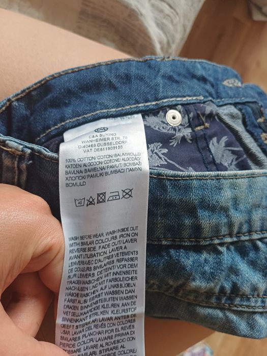 Damskie szorty spodenki rozmiar 38 M jeansowe jeans