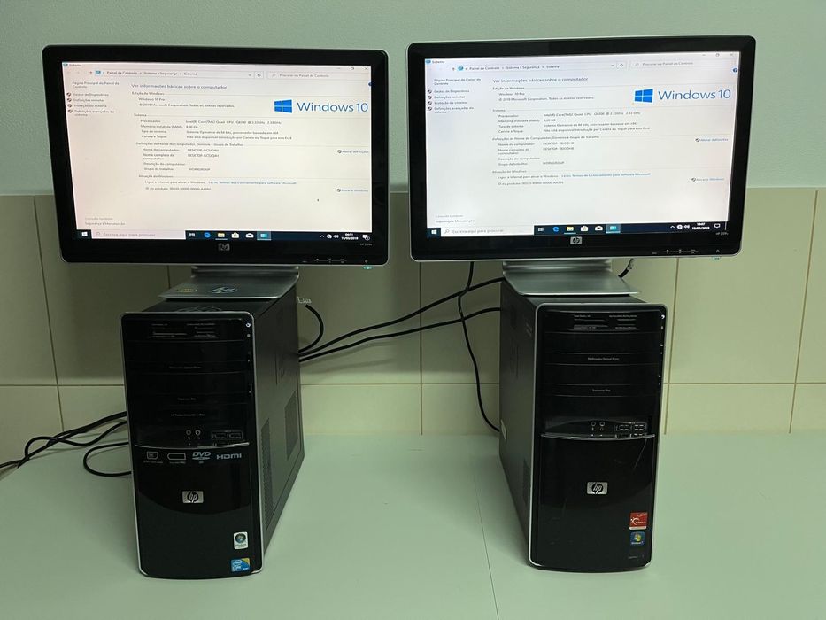 Computadores  com  ecrãs cada 75€