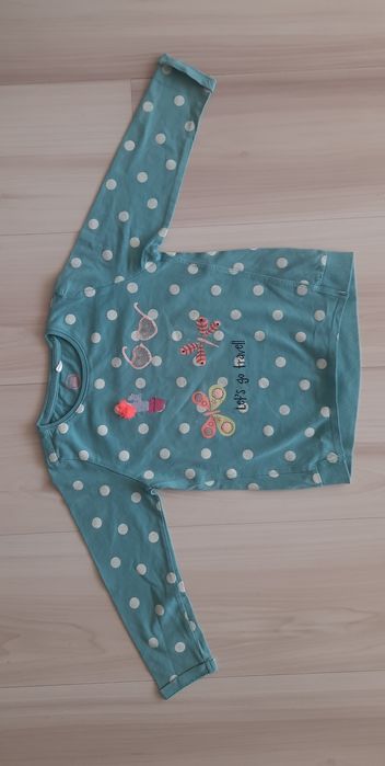 Zestaw 7szt: Bluza, sweter, bluzka r.98-104