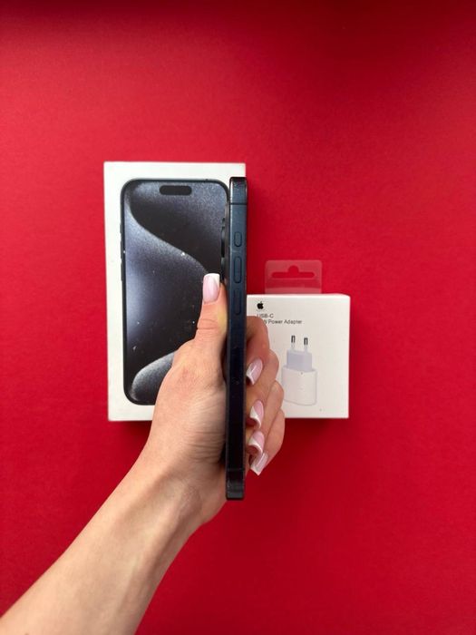 Терміново! iPhone 15 Pro 256gb! Фізична сім! + Комлект! Айфон 15 про