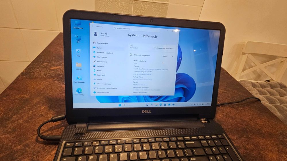 Dell Inspiron 15-3521 Intel Core i3/8GB/120GB WINDOWS 11
