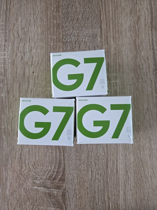Dexcom G7 sensor czujnik CGM 5 sztuk CZYTAJ OPIS!!!