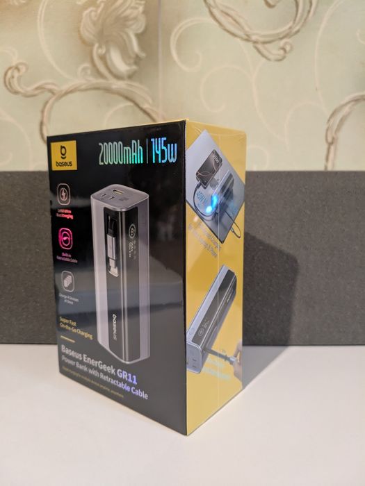 Павербанк Baseus EnerGeek GR11 | 20000mAh | 145W | Grey