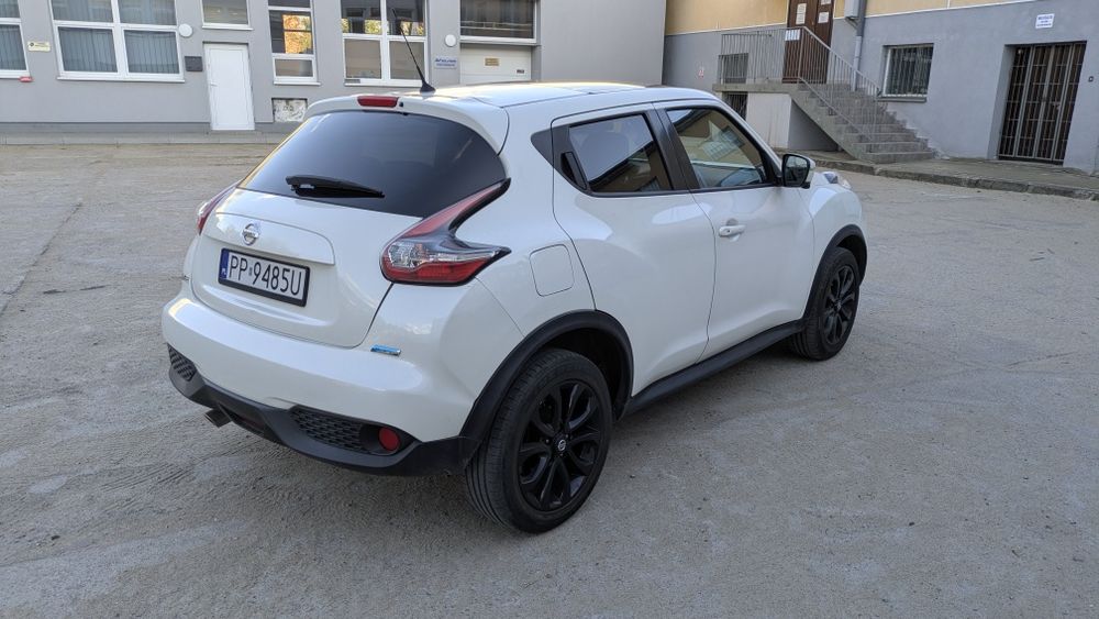 Nissan juke biała perła