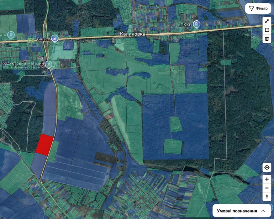 Земельна ділянка 10 га Житомирська траса фасад склад виробництво 11.02