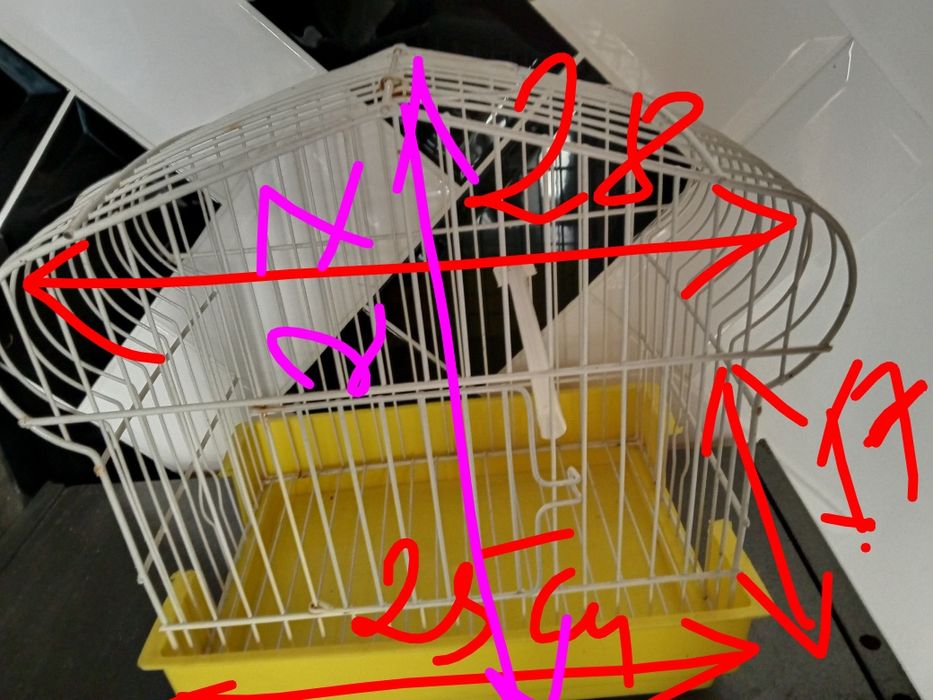 Продам клітку для папуг як нова