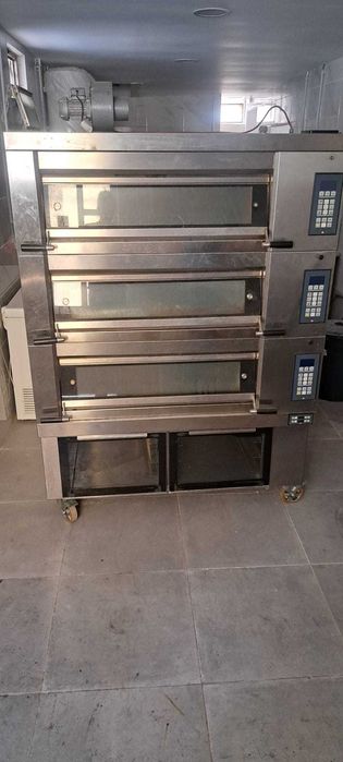 Forno Ramalhos Trifásico com Estufa a Vapor — Padaria / Pastelaria