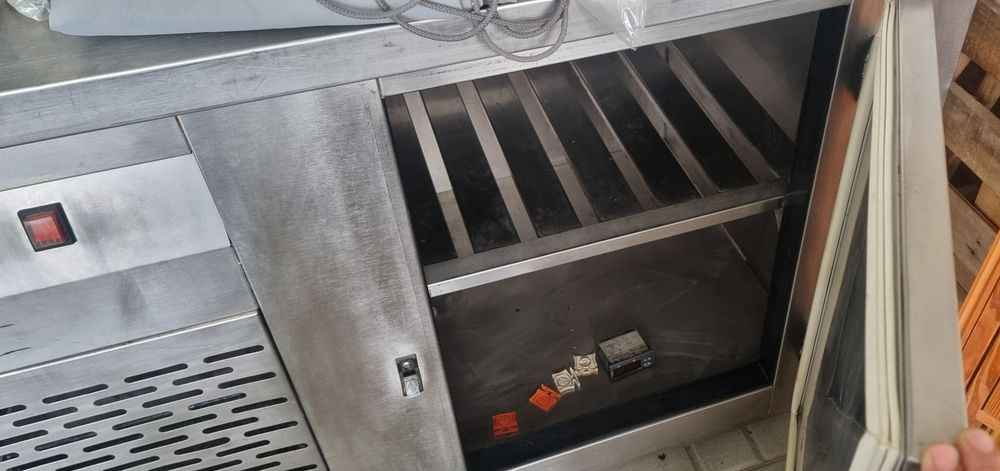 Arca frigorífica em inox