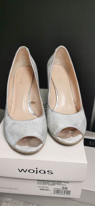 Wojas szpilki 38 skóra