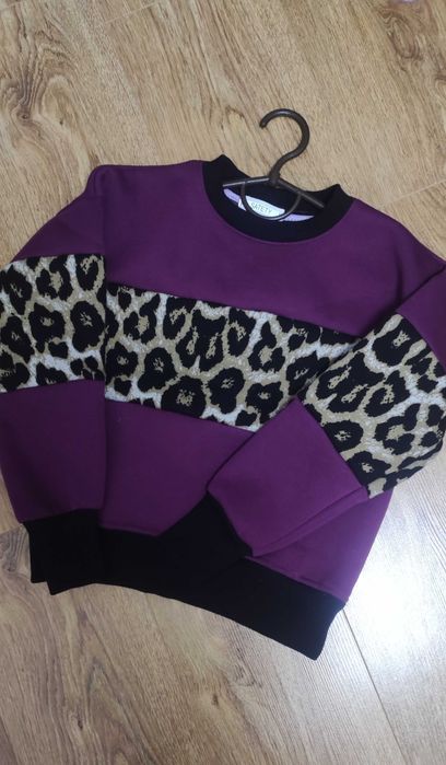 Тепла кофта трьохнитка на флісі 122