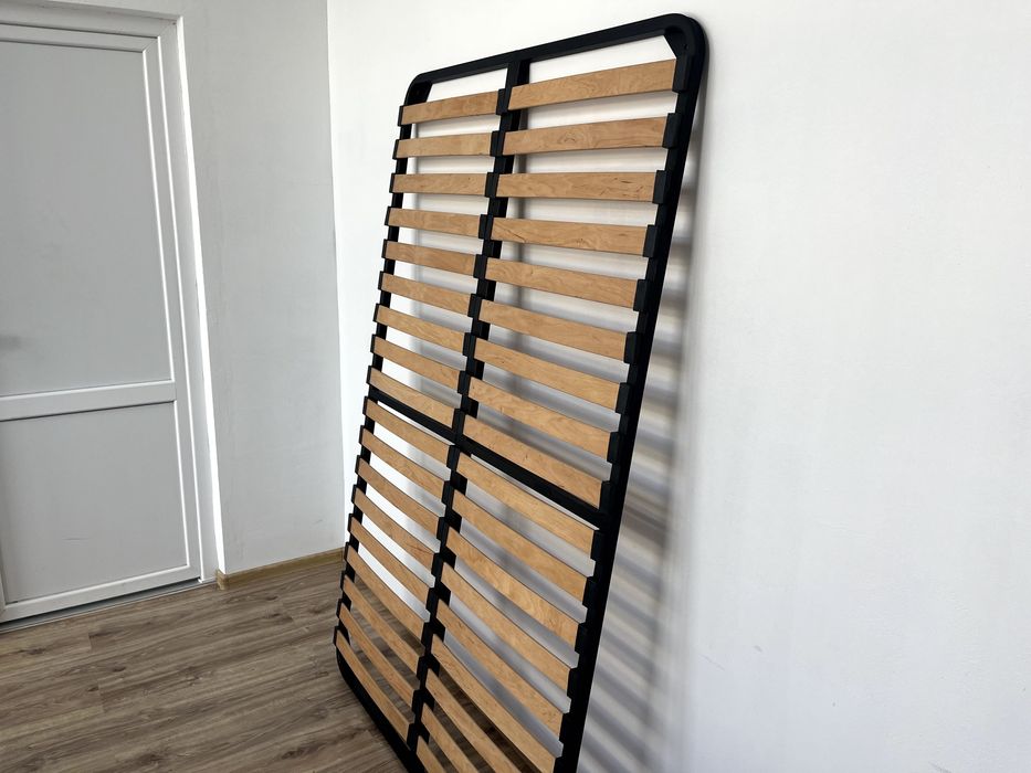 Каркас ламельний на ніжках з матрацом 120х190 або 80х190 см і подушка