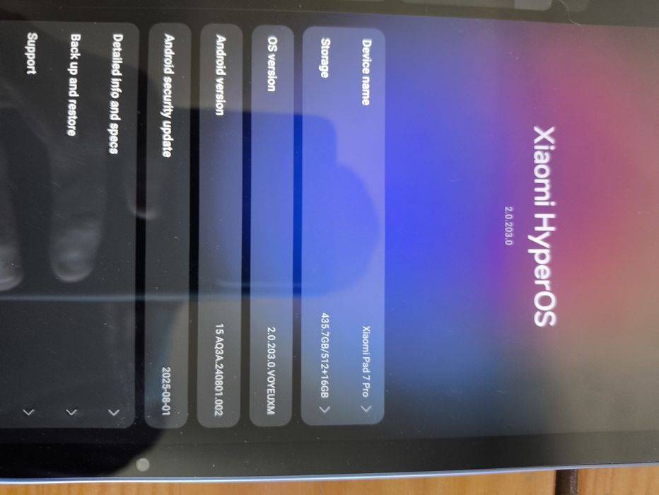 Xiaomi Pad 7 Pro 12GB Ram + 512gb