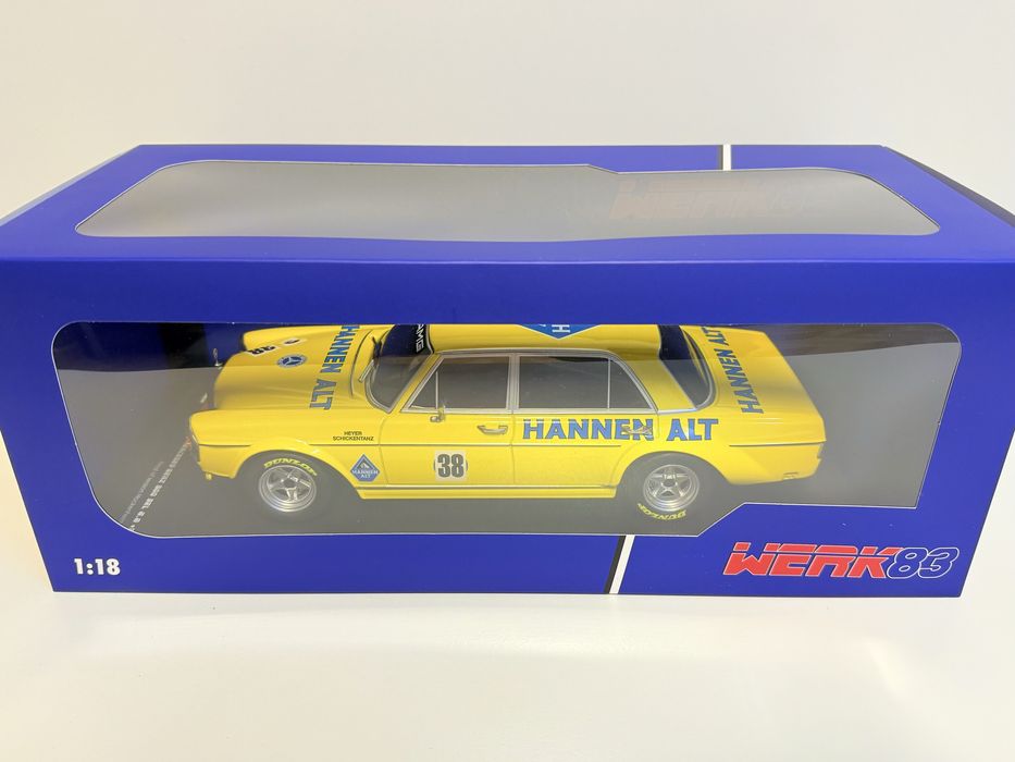 Mercedes-Benz AMG 300 SEL 6.8 nr 38 WERK83 1/18 kolor żółty