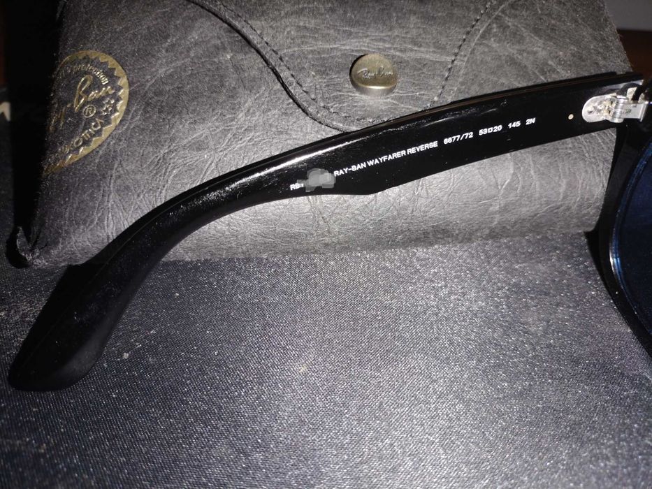 Óculos Ray-Ban Wayfarer Reverse Lentes Azuis