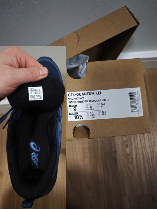 Buty Asics Gel Quantum Kei Blue/Polar Night rozm. 42.5