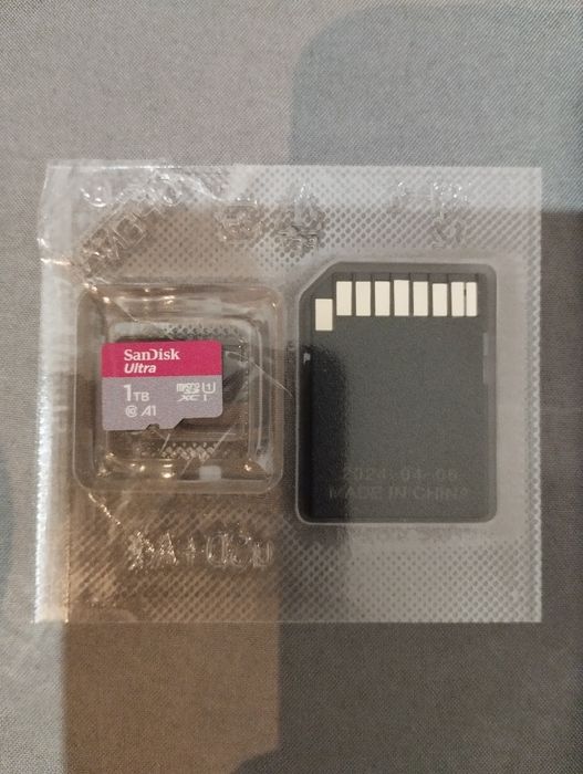 Sd kard 1Tb! San dick